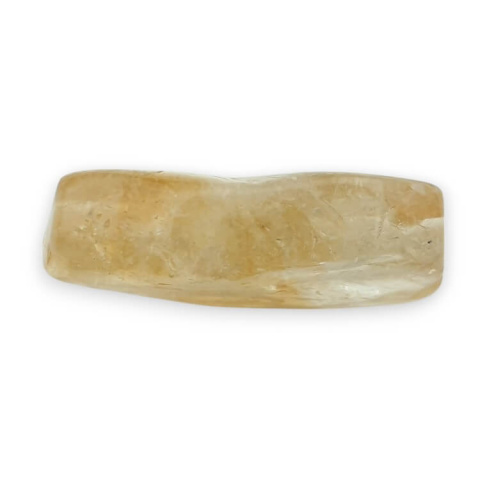 Citrine slice with a hole 31x23 mm no 32 Citrine slice with a hole 31x23 mm no 32
