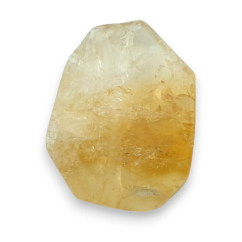 Citrine slice with a hole 31x23 mm no 32 Citrine slice with a hole 31x23 mm no 32
