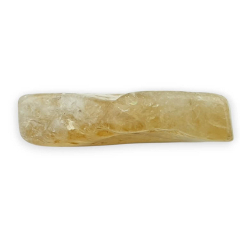 Citrine slice with hole 32x22 mm no 42 Citrine slice with hole 32x22 mm no 42