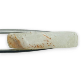 Citrine slice with hole 32x22 mm no 9