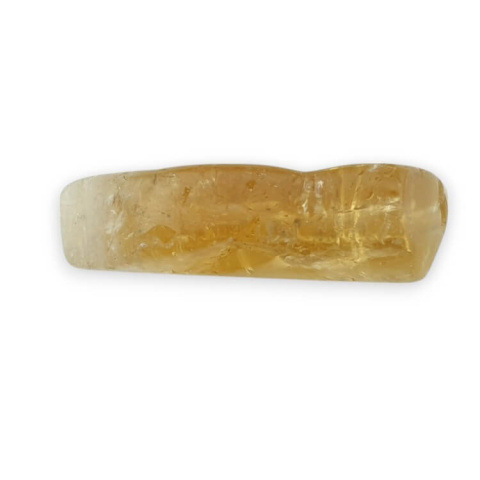 Citrine slice with a hole 32x24 mm No 35 Citrine slice with a hole 32x24 mm No 35