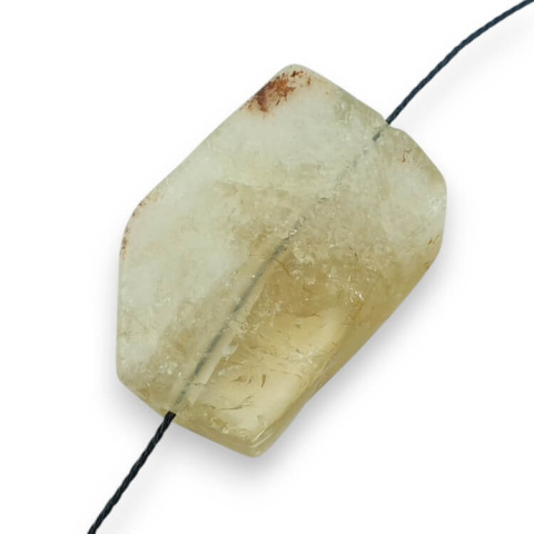 Citrine slice with hole 33x22 mm no 2 Citrine slice with hole 33x22 mm no 2