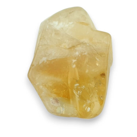 Citrine slice with a hole 33x23 mm No 16 Citrine slice with a hole 33x23 mm No 16