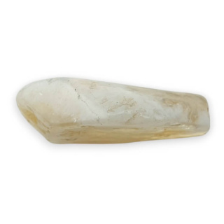 Citrine slice with a hole 34x24 mm No 39