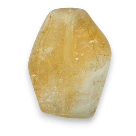 Citrine slice with hole 34x25 mm no 7 Citrine slice with hole 34x25 mm no 7
