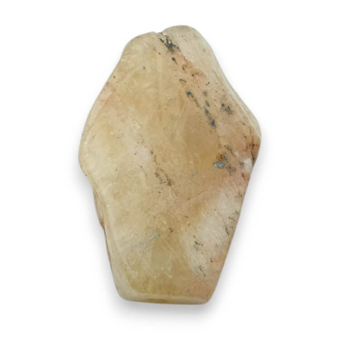 Citrine slice with hole 36x22 mm no 27