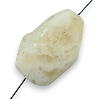 Citrine slice with a hole 36x23 mm no 21