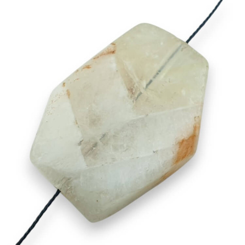Citrine slice with hole 36x26 mm no 10 Citrine slice with hole 36x26 mm no 10