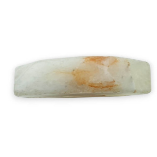 Citrine slice with hole 36x26 mm no 10