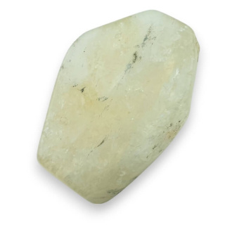 Citrine slice with hole 37x26 mm No 15
