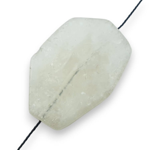 Citrine slice with hole 37x26 mm no 24 Citrine slice with hole 37x26 mm no 24