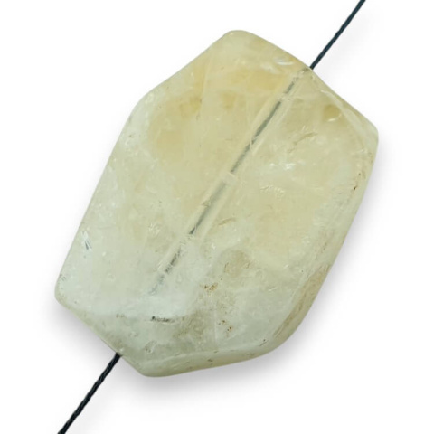 Citrine slice with hole 37x27 mm No 6 Citrine slice with hole 37x27 mm No 6