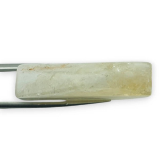 Citrine slice with hole 37x27 mm No 6