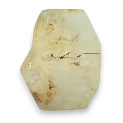 Citrine slice with hole 39x30 mm no 25 Citrine slice with hole 39x30 mm no 25