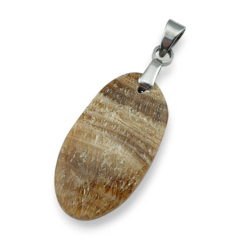 Aragonite pendant 26x14 mm nr G63 Aragonite pendant 26x14 mm nr G63