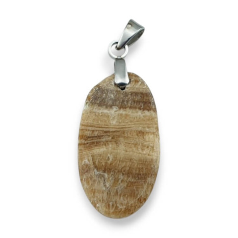 Aragonite pendant 26x14 mm nr G63 Aragonite pendant 26x14 mm nr G63