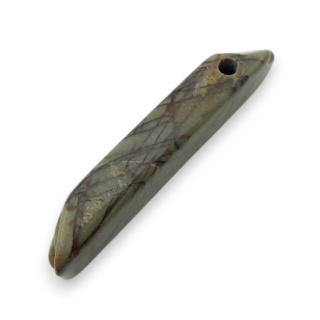 Jaspis Picasso sopel 33x11 mm nr 158