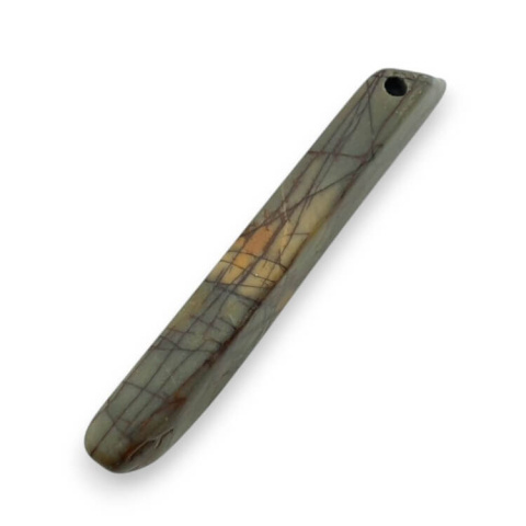 Jasper Picasso icicle 44x10 mm no 127 Jasper Picasso icicle 44x10 mm no 127