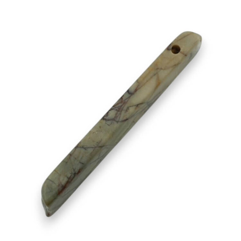 Jaspis Picasso sopel 46x10 mm nr 140 Jaspis Picasso sopel 46x10 mm nr 140