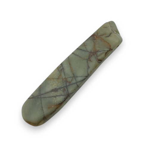 Jasper Picasso icicle 51x11 mm No 128 Jasper Picasso icicle 51x11 mm No 128