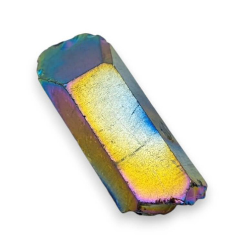 Kwarc tytanowy sopel 26x10 mm nr 479 Kwarc tytanowy sopel 26x10 mm nr 479