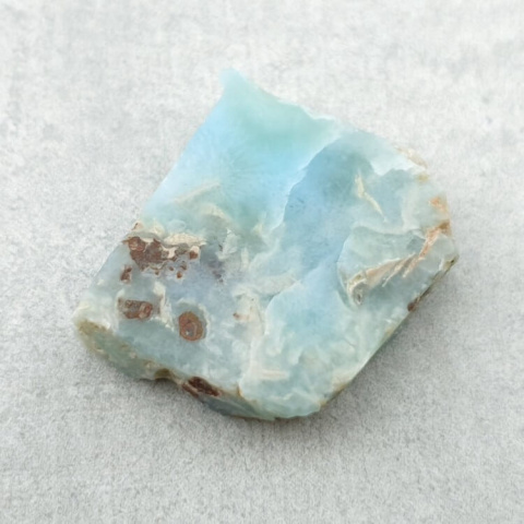 Larimar cut raw 21x19 mm No. 254 Larimar cut raw 21x19 mm No. 254
