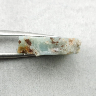 Larimar cięty surowy 21x19 mm nr 254