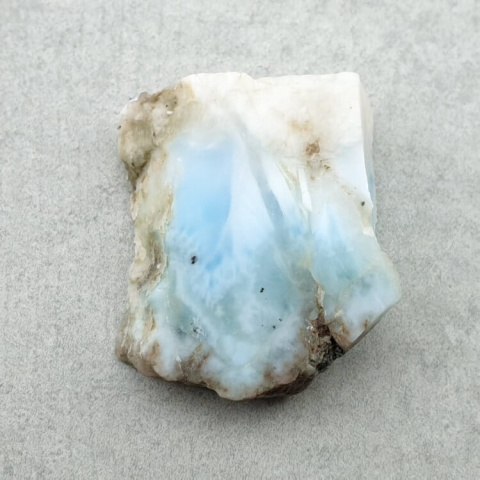 Larimar cut raw 22x18 mm No. 293 Larimar cut raw 22x18 mm No. 293