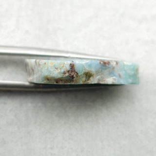 Larimar cięty surowy 25x22 mm nr 274