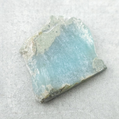 Larimar cut raw 25x23 mm No 223 Larimar cut raw 25x23 mm No 223
