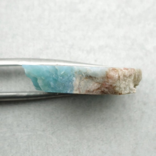 Larimar cięty surowy 25x24 mm nr 259