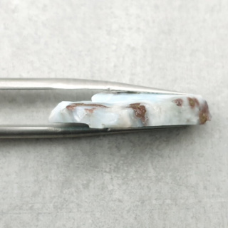 Larimar cięty surowy 26x19 mm nr 236