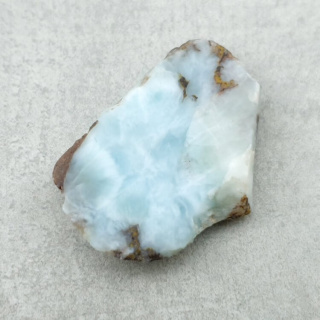 Larimar cięty surowy 26x20 mm nr 301