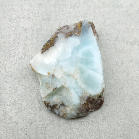 Larimar cięty surowy 26x20 mm nr 301 Larimar cięty surowy 26x20 mm nr 301