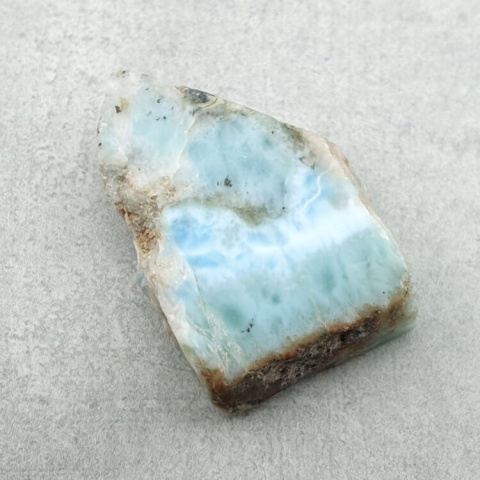 Larimar cięty surowy 27x19 mm nr 232 Larimar cięty surowy 27x19 mm nr 232