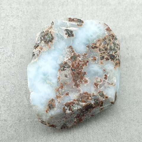 Larimar cut raw 29x25 mm No 239