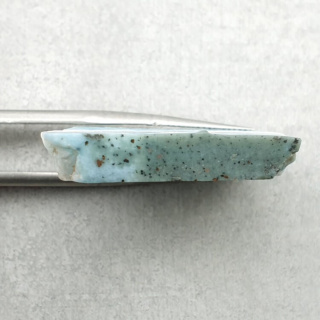 Larimar cut raw 29x27 mm No 226