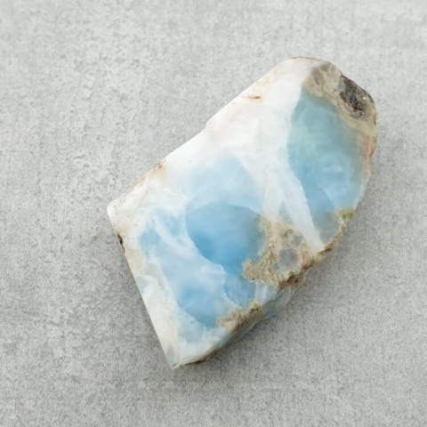 Larimar cut raw 30x17 mm No. 257 Larimar cut raw 30x17 mm No. 257