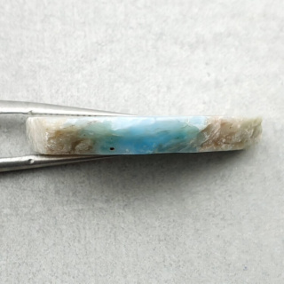Larimar cut raw 30x20 mm No 270