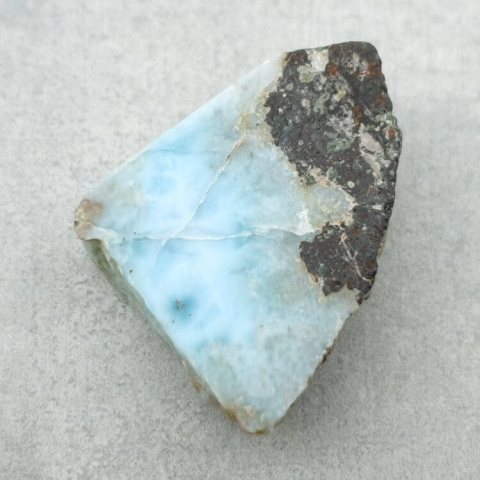 Larimar cięty surowy 30x22 mm nr 215 Larimar cięty surowy 30x22 mm nr 215