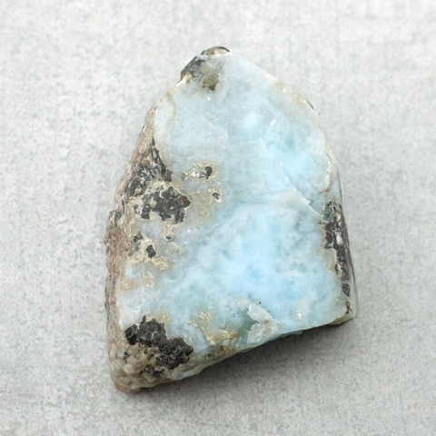 Larimar cięty surowy 30x22 mm nr 215 Larimar cięty surowy 30x22 mm nr 215