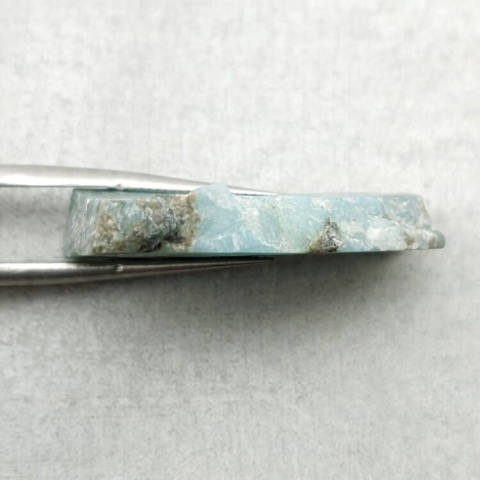 Larimar cut raw 30x23 mm No. 253 Larimar cut raw 30x23 mm No. 253