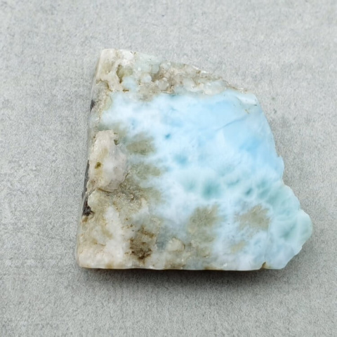 Larimar cut raw 31x25 mm No 287 Larimar cut raw 31x25 mm No 287