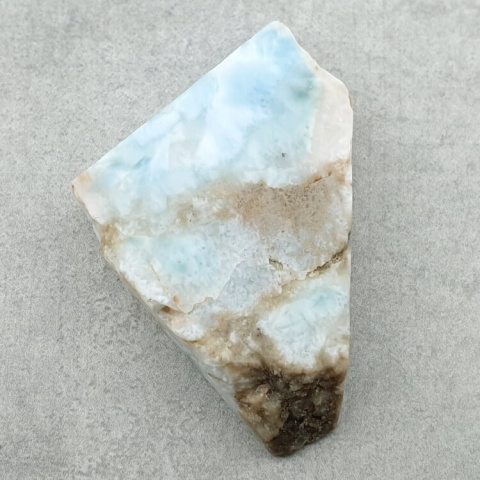 Larimar cięty surowy 31x28 mm nr 218 Larimar cięty surowy 31x28 mm nr 218