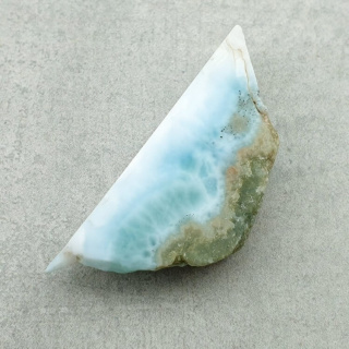 Larimar cut raw 35x16 mm No. 266