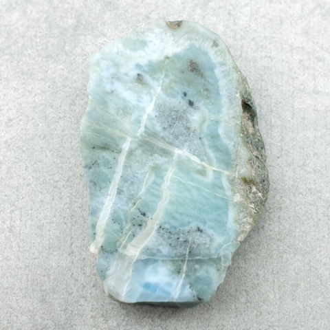 Larimar cięty surowy 36x24 mm nr 214 Larimar cięty surowy 36x24 mm nr 214