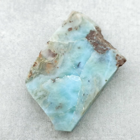 Larimar cięty surowy 36x24 mm nr 233 Larimar cięty surowy 36x24 mm nr 233