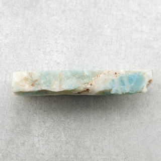 Larimar cut raw 37x19 mm No 217