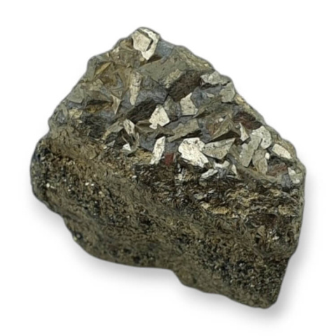 Piryt bryłka z dziurką 12x12 mm nr 59 Piryt bryłka z dziurką 12x12 mm nr 59