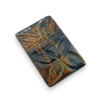 Tiger's eye cabochon carving 24x16 mm no 4